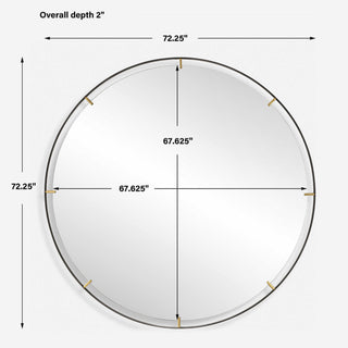 Grand Pendulum Round Mirror