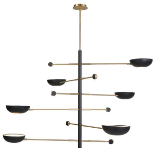 Swinger, 6 Lt Pendant - Black