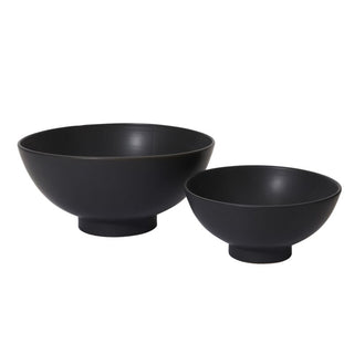 Black Ceramic Bowl