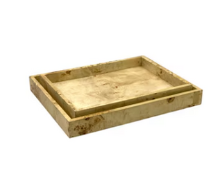 Rectangular Burl Tray
