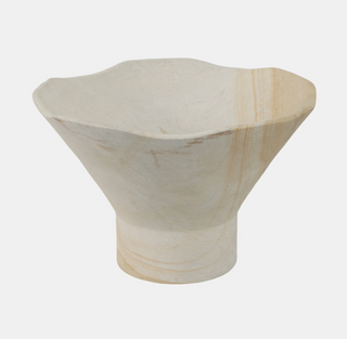 Sandstone Pedestal Bowl