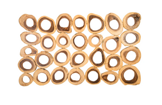 Wood Rings Wall Art, Natural