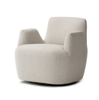 Angular Cut Swivel Chair