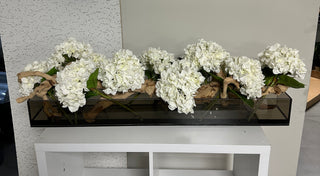 36" Smoked Aquario Hydrangea Arrangement