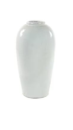 JF tall ceramic vase