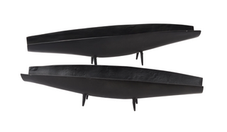 Elongated Cast Aluminum Boat