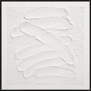 31x31 White Textured Artwork