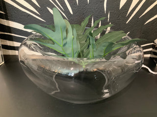 Bird Bath Glass Bowl