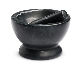Marble Mortar and Pestle