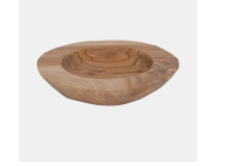 WS teak bowl