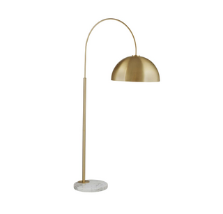 Arched Brass Floor Lamp