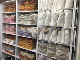 PomPom Throw Blanket Plaid Tassel, Caramel 2