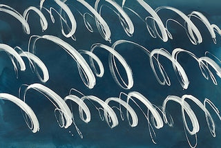 61.75x41.75 Pattern in Time Artwork