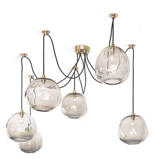 Large Molten Spider Chandelier