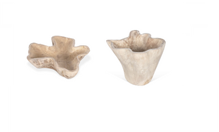 Teak Carved Wood Bowl