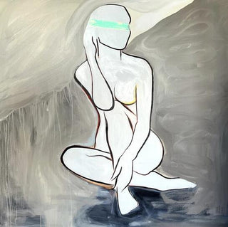 62x65 Original Framed The Future is Bright Artwork