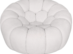Puff swivel chair