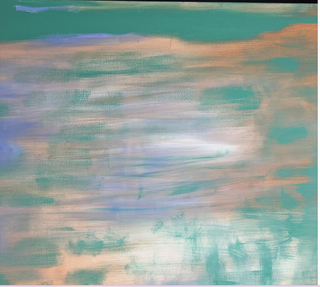 70x70 Sunset Beach Artwork