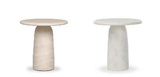 Concrete Dome End Table