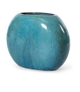 JF small blue vase