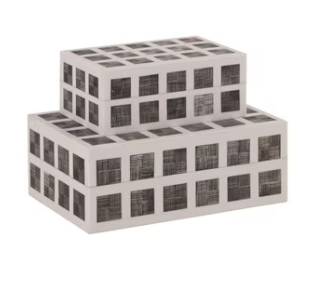 Resin Carved Decorative Box