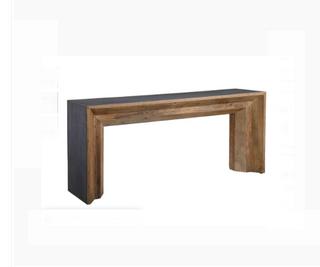 Natural Concrete Console