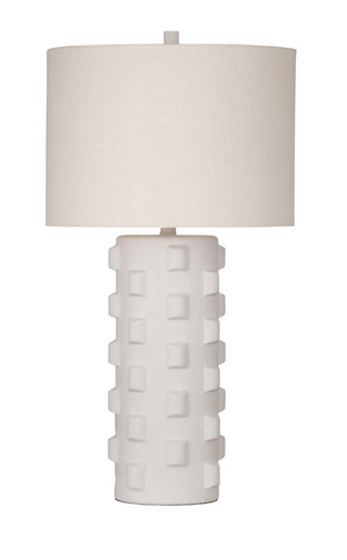 White Mel Table Lamp