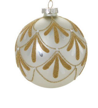 Gold 3.5" Petal Ornament