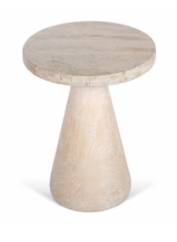 JF marble accent table