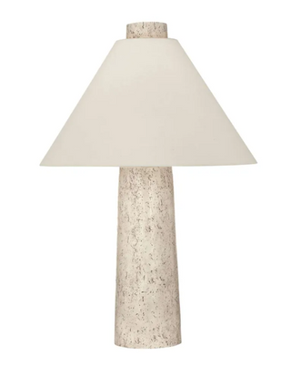 Textured Cream Table Lamp