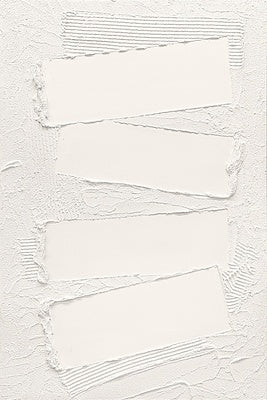 50x74 Too Big Street Artwork - White