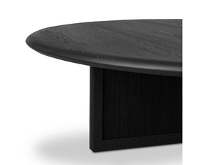 Rosen Black Round Coffee Table