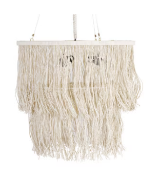 Fringe Drum Chandelier