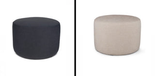 Upholstered Round Ottoman