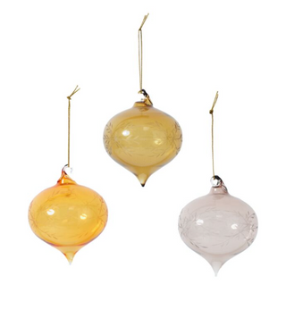 Etched Bubble Ornament