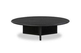 Rosen Black Round Coffee Table