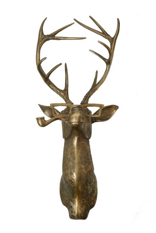 Gold Reindeer Wall Mount
