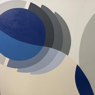 72x72 Original Blue Spheres Artwork