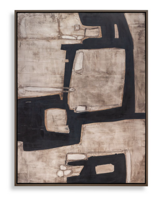 93x70 Abstract Block Artwork